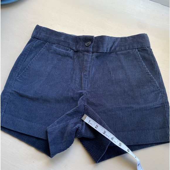 NWT/J. Crew Navy Blue Corduroy Shorts Size 2 - Picture 6 of 8